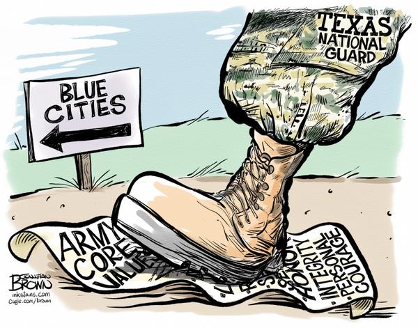 Texas National Guard Deployed to U.S. Cities