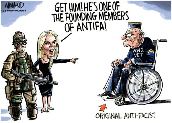 click or tap to zoom Rounding up the anti fascists