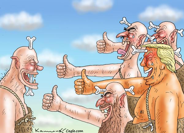 MAGA NEANDERTHALS DO HAVE A SENSE OF HUMOR