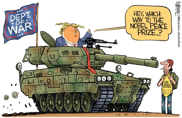 click or tap to zoom Trump Declares War on US Cities