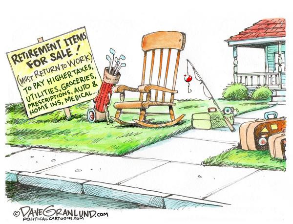 click or tap to zoom More retirees working