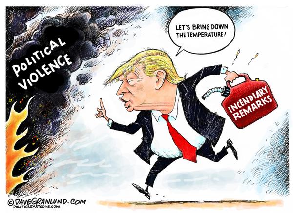 Political violence and Trump