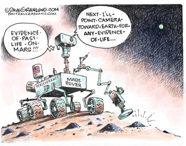 NASA finds Mars past life