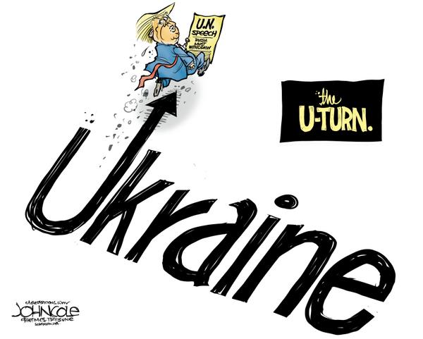 click or tap to zoom Trump's U-turn on Ukraine