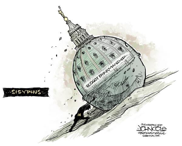 click or tap to zoom PA The state-budget Sisyphus
