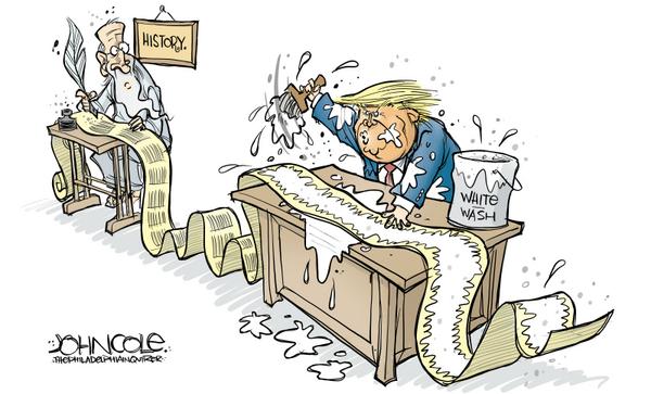 click or tap to zoom Trump whitewashes history