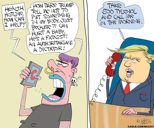 Women Rejecting Tylenol Warning from Trump