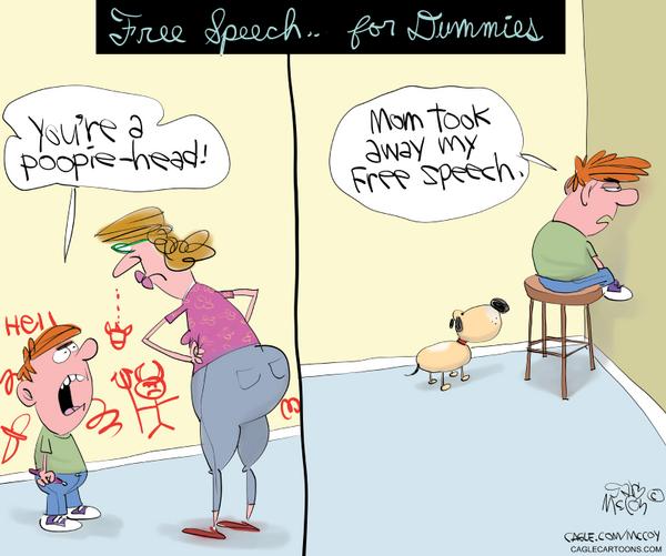 Free Speech For Dummies