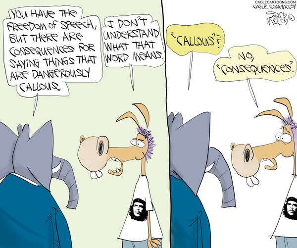 Free Speech But There Are Consequences