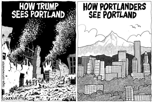 click or tap to zoom Portland - War Ravaged or Charming?