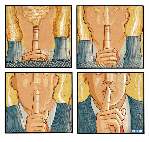 click or tap to zoom Corporations 'Greenhushing' Under-Reporting