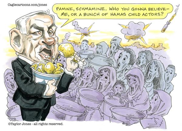 Netanyahu denies Gaza famine