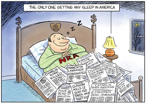 click or tap to zoom NRA Sleeps Soundly