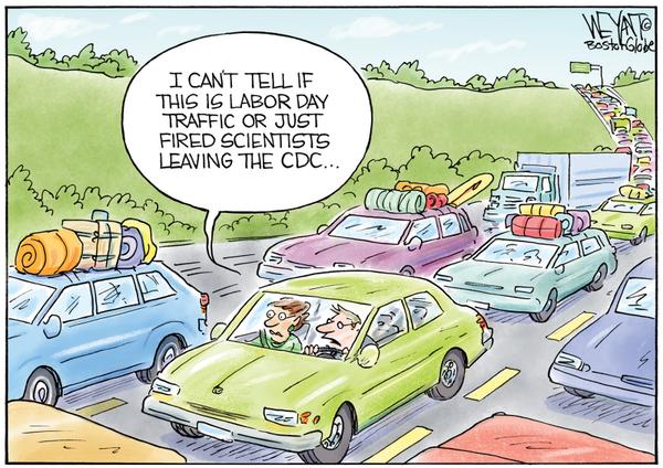 click or tap to zoom Labor Day CDC Traffic
