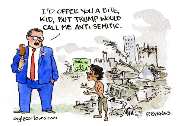 click or tap to zoom What Trump Calls Anti-Semitic