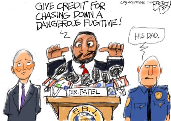 Patel Takes Credit