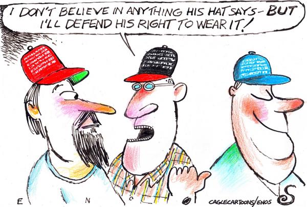 SLOGANS ON HATS