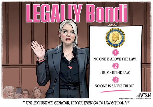 Pam Bondi Attacks Judiciary Committee Senator
