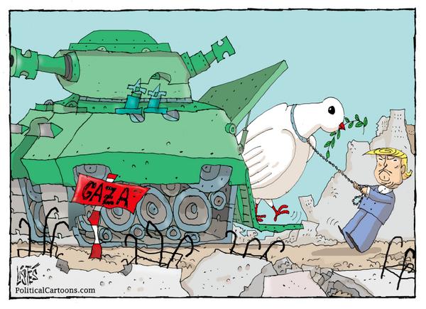 TRUMP FINALLY MAKES PEACE IN GAZA