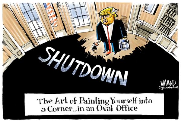 click or tap to zoom Trump Shutdown