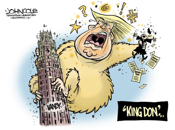 click or tap to zoom TN Trump attacks Vanderbilt University autonomy