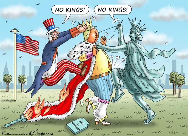 click or tap to zoom NO KINGS PROTESTS IN THE USA