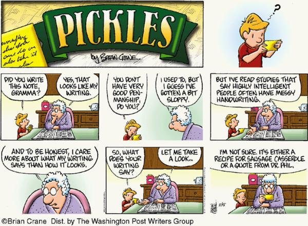 Pickles for 2/5/2012