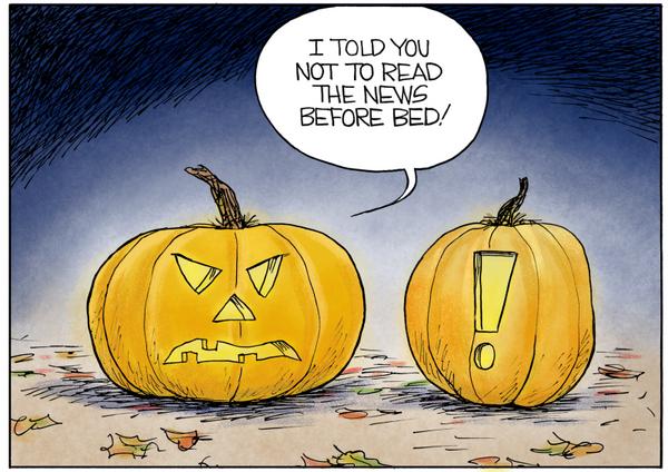 click or tap to zoom Bad News Pumpkin