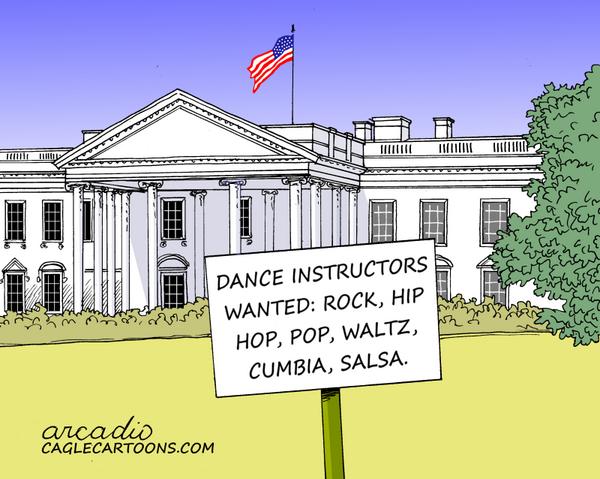 click or tap to zoom A BALLROOM FOR THE WHITE HOUSE.