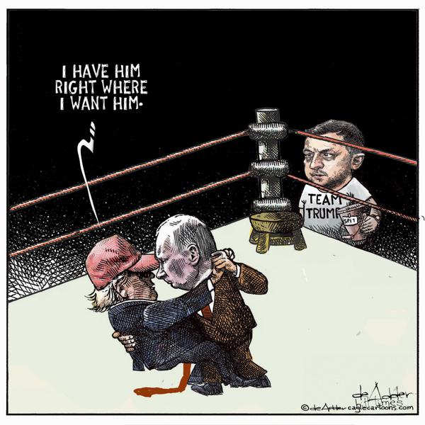 Trump has Putin where he wants him