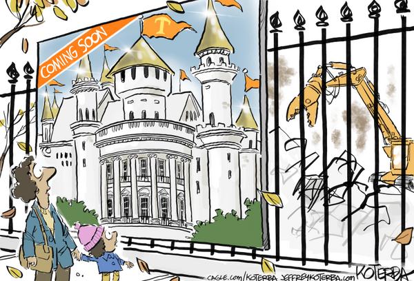 click or tap to zoom Coming soon to the White House?