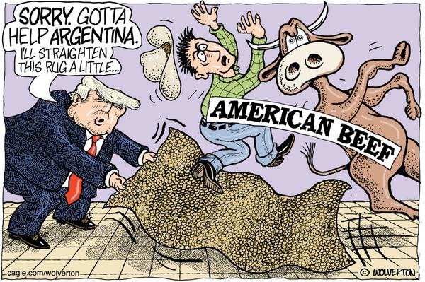 Trump Pulls Rug From Under American Beef