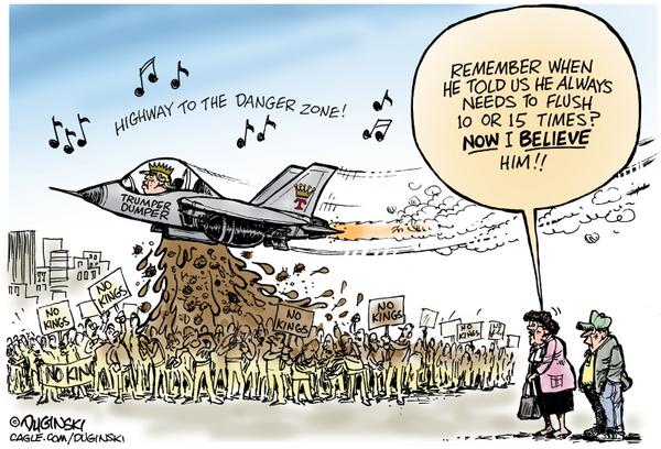 Trump spreads his message to Americans