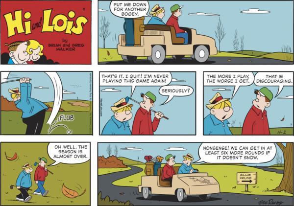 click or tap to zoom Hi and Lois 11/2/2025