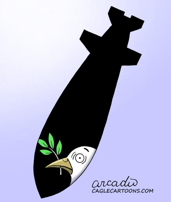 click or tap to zoom PEACE IN THE MIDST OF A MILITARIZED WORLD.