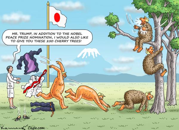 click or tap to zoom TRUMP VISITS JAPAN