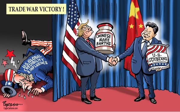 Trump and Xi Trade War victory