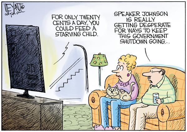 click or tap to zoom Mike Johnson's Getting Desperate