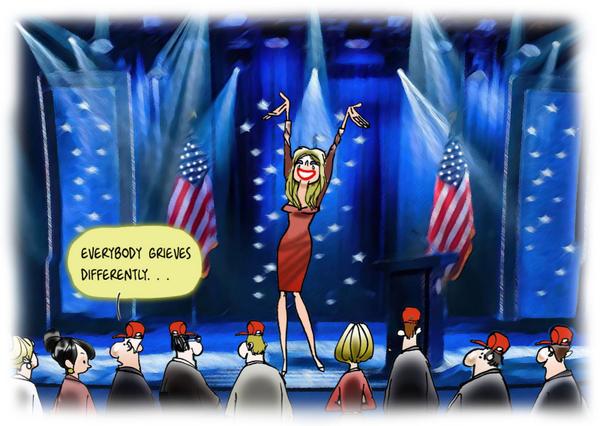 click or tap to zoom Erika Kirk Smiles Thru The Tears