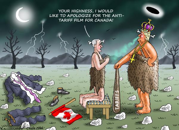 CANADA BEGS FOR AN APOLOGY