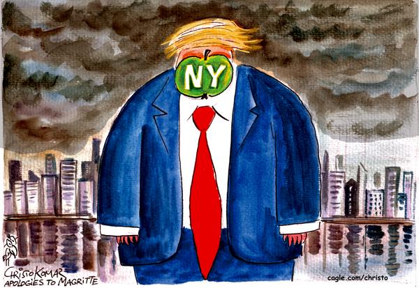 Trump and the NY apple