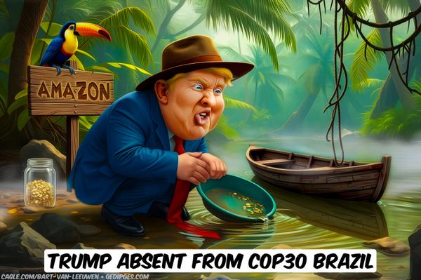 Trump looking for gold in Amazon