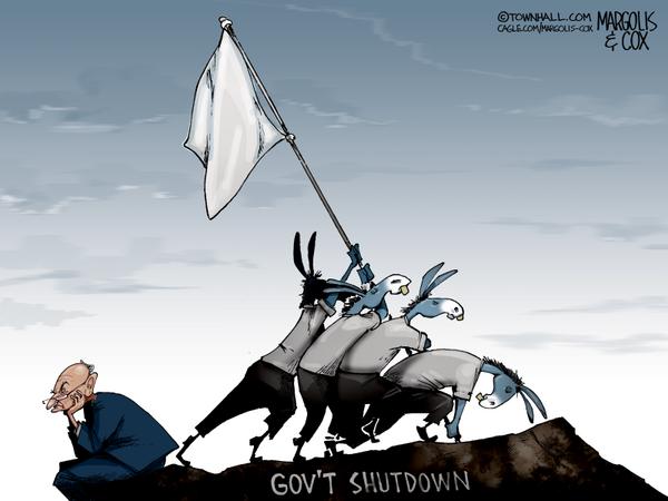 Democrats Cave on the Shutdown