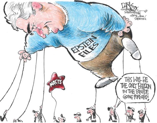 Epstein files parade