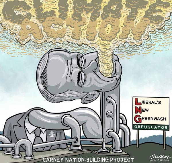 Mark emits climate action emissions