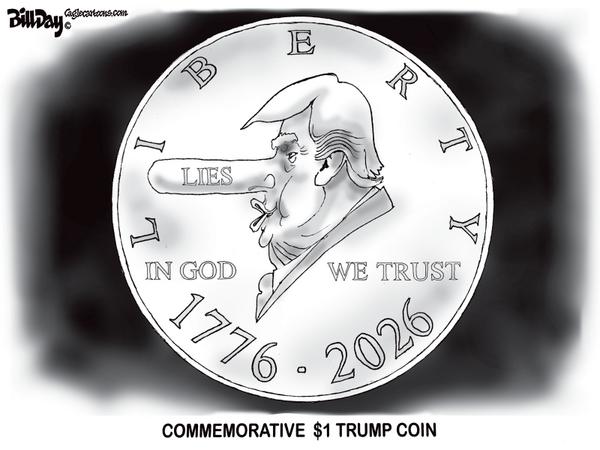 Trump Commemorative $1 Coin