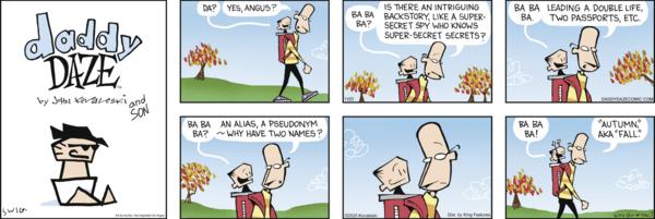 Daddy Daze for 11/23/2025