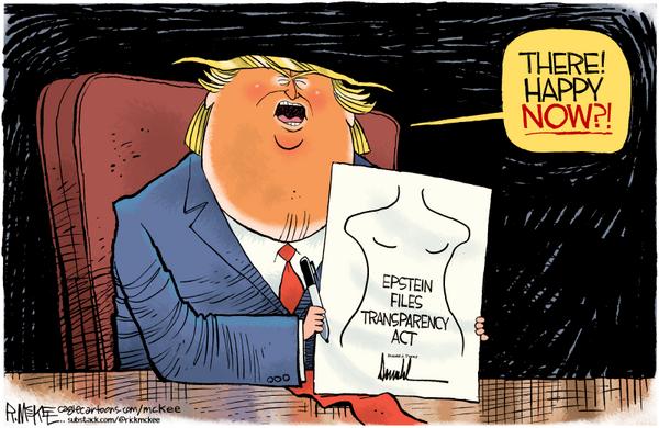 Trump Signs Epstein Files Release Bill