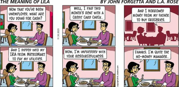 Meaning of Lila for 11/30/2025