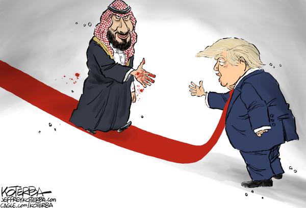 Saudi Prince visits White House